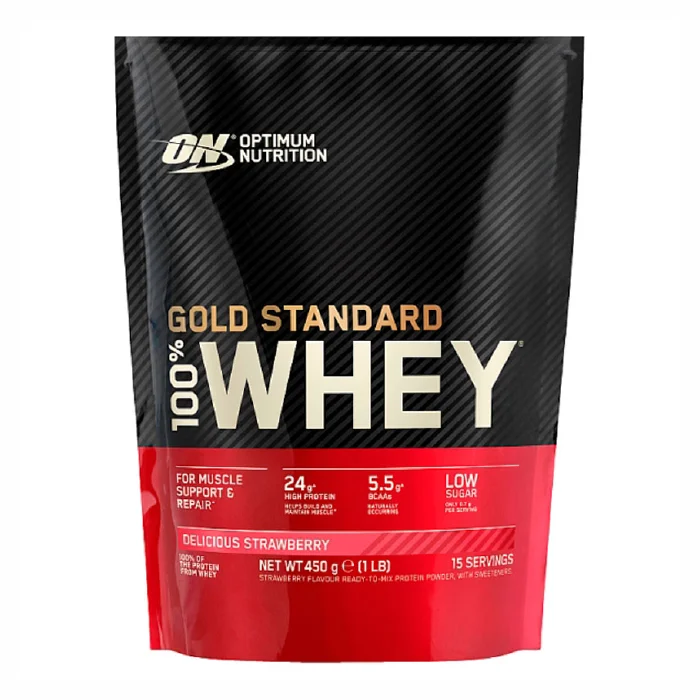 Optimum Nutrition Gold Standard 100% Isolate Protein Whey Gluten Free With Flavor Chocolate 450gr - View #7